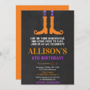 Recherche de balai sorcière invitations Mignon