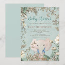 Recherche de elephant baby shower invitations Botanique