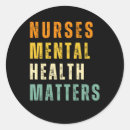 Recherche de mental autocollants Signalisation d'avertissement