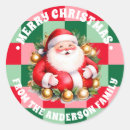 Recherche de rose rouge vintage autocollants Noël