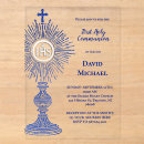 Recherche de eucharistie sainte invitations Bleu