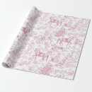 Recherche de floral rose papier cadeau Toile