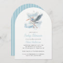 Recherche de stork baby shower garçon invitations Moderne