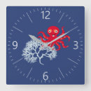 Recherche de dessin de poulpe horloges Octopi