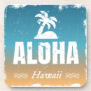 Recherche de aloha dessous de verres Plage