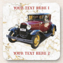 Recherche de vieilles voitures dessous de verres Pour lui