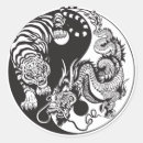 Recherche de tigre chinois autocollants Symbole