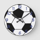 Recherche de de ballon football horloges Bleu