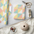 Recherche de motif de triangles papier cadeau Jaune