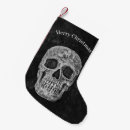 Recherche de gothique chaussette de noël Noir et blanc