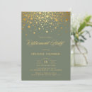 Recherche de gold retirement party invitations Formel