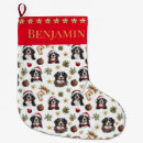 Recherche de montagne chaussette de noël Dogs