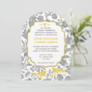 Recherche de jaune gris mariage invitations Couple