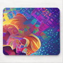 Recherche de fuchsia tapis souris Violet