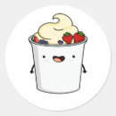 Recherche de yaourt autocollants Fruit