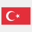 Recherche de drapeau turquie autocollants Blanc