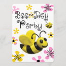 Recherche de bumble bee anniversaire invitations 1er