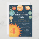 Recherche de système solaire invitations Fête d'anniversaire