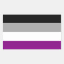 Recherche de drapeau asexuel autocollants Coeur