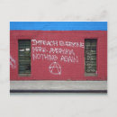 Recherche de graffitis horizontales cartes postales New york