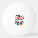 Recherche de rêve balles ping pong Motivation