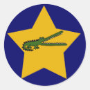 Recherche de crocodile autocollants Drôle