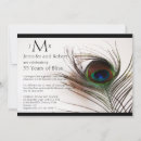 Recherche de plume paon mariage invitations Plumes de paon