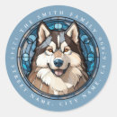 Recherche de malamute autocollants Chiot