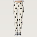 Recherche de clown leggings Noir et blanc