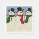 Recherche de bonhomme neige serviettes Noël