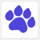 Recherche de empreinte de patte bleu autocollants Pattes