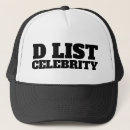 Recherche de célébrité trucker casquettes Drôle