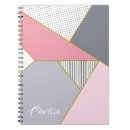 Recherche de de rayure carnets Rose