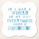 Recherche de alice au pays des merveilles dessous de verres Anniversaire