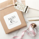 Recherche de envelope sceaux autocollants Monogramme