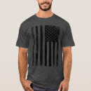 Recherche de drapeau américain noir et blanc tshirts États unis