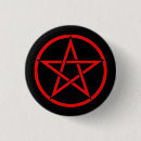 Recherche de wiccan badges Pentagramme