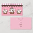 Recherche de catering cartes visite Cupcake
