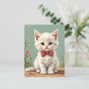 Recherche de chat et papillon cartes postales Animal