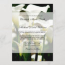 Recherche de calla lily mariage invitations Lys