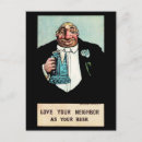 Recherche de buveur de bière cartes postales Alcool