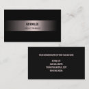 Recherche de office manager cartes visite Noir