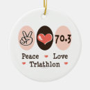 Recherche de triathlon ornements Course