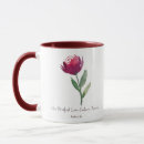 Recherche de rose rouge simple tasses Aquarelle