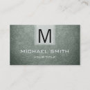 Recherche de texture cuir cartes visite Monogramme