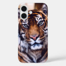 Recherche de visage tigre iphone coques Chat