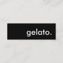 Recherche de gelée cartes visite Crème glglace