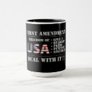 Recherche de amende tasses Premier amendement