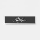 Recherche de plaques de porte Monogrammé