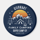 Recherche de camping magnets Rétro